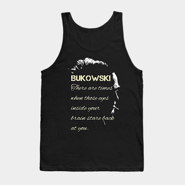 BUKOWSKI t-shirt Tank Top by Dede gemoy